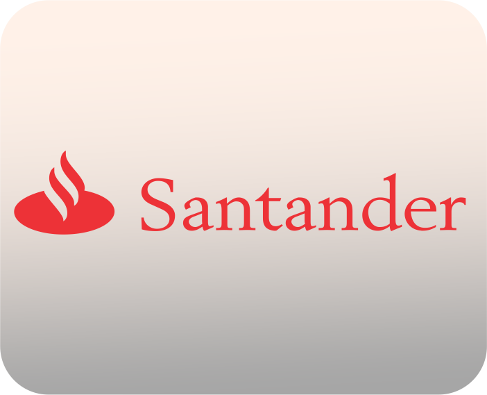 Logo-marca do Banco Santander