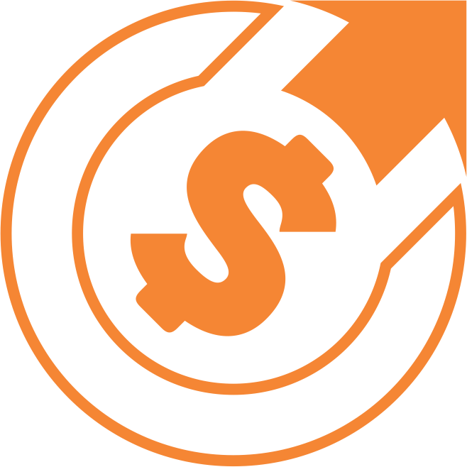 Icone creditiva laranja